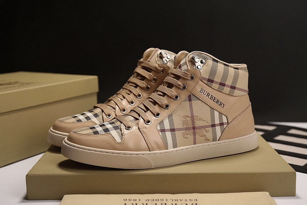 Burberry High-Top Fashion Men Shoes--004